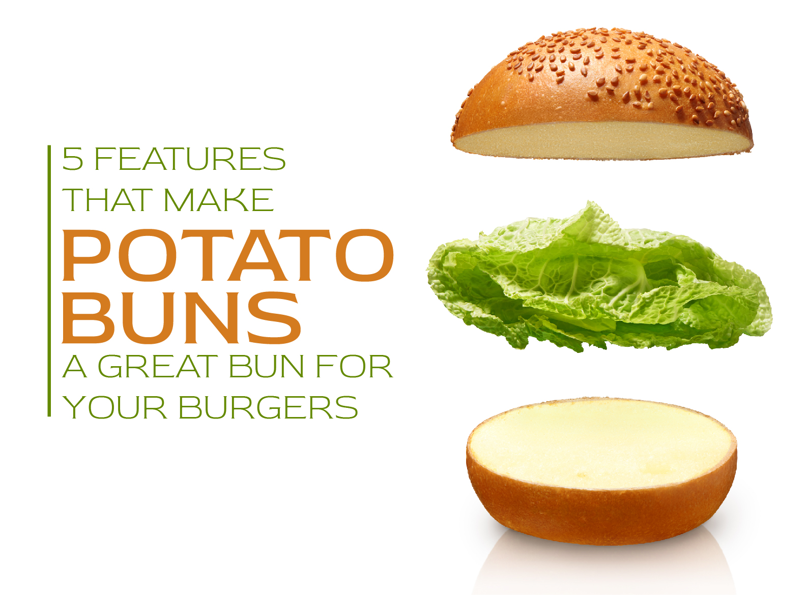 5 Features that make Potato Buns a great bun for your Burgers