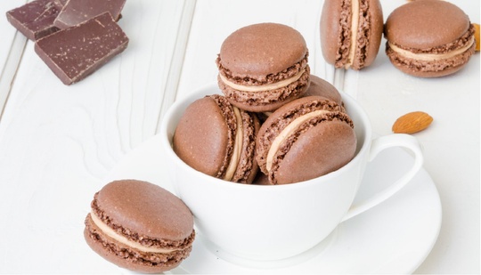 Double Chocolate Macaron Recipe 