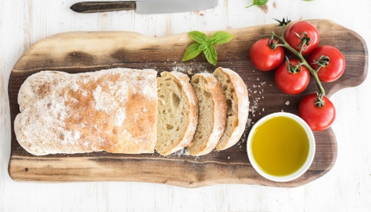 Aromatic Italian ciabatta