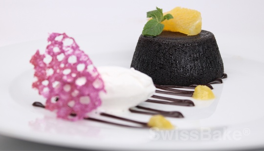 Choco Lava Cake with Orange Recipe