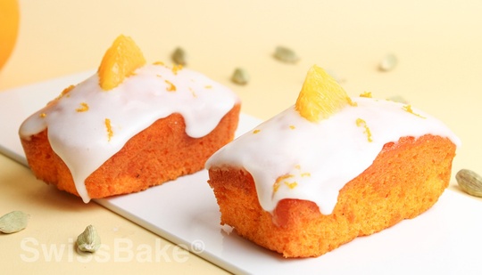 Orange Cardamom Cake Recipe