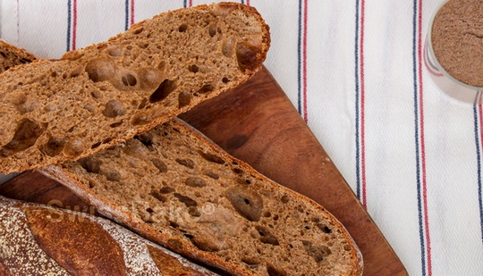 Sourdough Rye Baguette Recipe