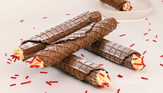 Chocolate Cone Cigars With Diplomat Cream Recipe