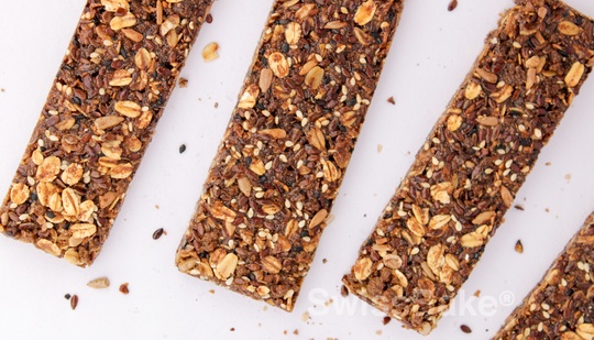 High Fibre Granola Bars Recipe