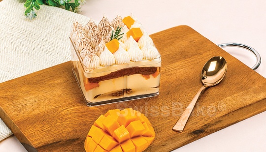 Espresso-Mango Fusion Tiramisu Tub
