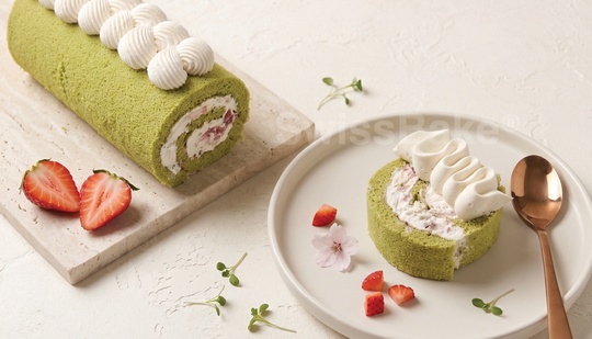 Matcha Cake Roll Recipe